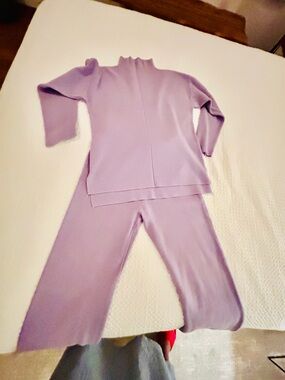 Women's Classy Sweater set in Lavender